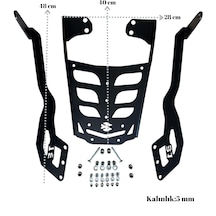 Bajaj Pulsar Ns 125 - Ns 150 - Ns 200 (2023-2026) Uyumlu Arka Çanta Demiri/5mm