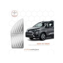 Toyota Uyumlu Proace City Krom Ayak Dinlendirme Pedalı 2020 Ve Üzeri