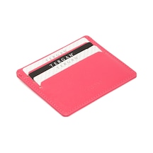 Tergan Fuşya Deri Unisex Kredi Kartlık 01050M8J