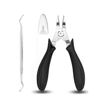 Wezone Paslanmaz Çelik Tırnak Makası Ve Tırnak Düzeltme Aleti - 2'li Set, Kolay Kullanım, Dayanıklı Malzeme