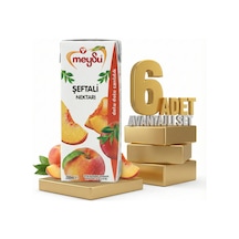Meysu Nektar Şeftali 6x200 Ml