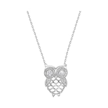 Glorria Gümüş Baykuş Kolye (381944601)