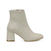 Butigo 21k-256 5pr Bej Kadın Topuklu Bot 000000000102054667 Bej