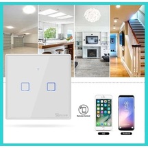 Sonoff-Tx-T0Eu2C-Akıllı Ev Wi-Fi Işık Anahtarı Google Home-Alexa N11.80