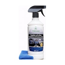 Parfümlü İç Alan Torpido Temizleme Ve Parlatma Sütü 500 Ml + Mikrofiber Bez Standart