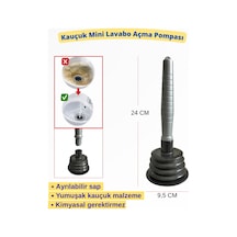 Kauçuk Küçük Lavoba Gider Açma Pompası