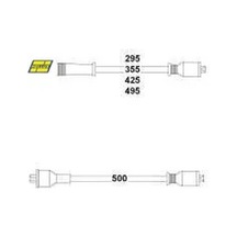 Buji Bobin Kablosu Em M131 Dkş 1.6 8v 71-92 Eski Motor Hellux 85007441