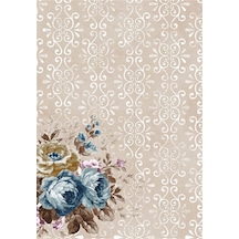 Brillant Latex Kaymaz Taban Halı-Helen Hl11331.801-(80X300)