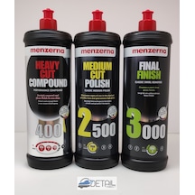 Menzerna 400 2500 3000 Pasta Hare  Seti 1 Lt
