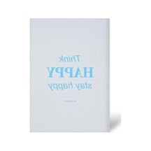 Süresiz Planlayıcı Ajanda Defter - 15x21 Cm, Keten Kaplama, Mavi Renk Açık Gri