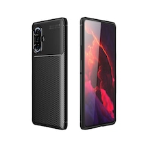 Zore Redmi K40 Gaming Kılıf Nvth Negro Silikon Kapak - Siyah