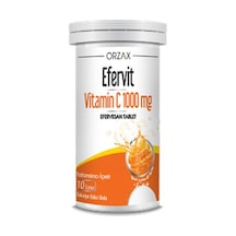 Orzax Efervit Vitamin C 1000 Mg Efervesan Tablet 10 Tablet