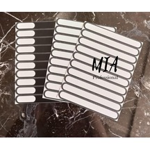 Kartela İçin Stiker Beyaz 10 Adet