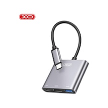 Delux Serisi Hub011 Type-c 3 İn 1 Çoklayıcı Docking Station 100w 4k Giriş Çalışma Masası Veri