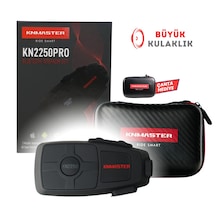 Knmaster Kn2250 Pro Motosiklet Kask İnterkom Bluetooth Intercom Kulaklık Seti