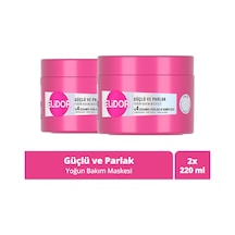 Elidor Güçlü ve Parlak Yoğun Bakım Maskesi 2 x 220 ML