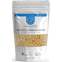 Keçi Sütlü Yumurtalı Erişte 200 G