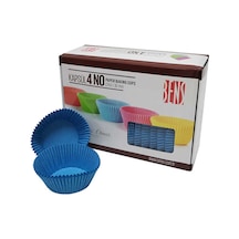 Cupcake Kapsül Mavi No 4 50X30 Mm - 600 Adet