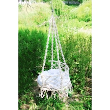 Davul Hamak Salıncak Beyaz