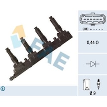 FAE 80350 ATEŞLEME BOBİNİ AGILA A 00-08 Z12XEP MERIVA A 03-10 Z14