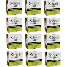 Schesir Jelly Ton Balıklı ve Mahi Mahili Yetişkin Kedi Konservesi 12 x 85 G