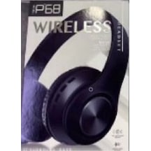 P68 Bluetooth Kablosuz Stereo Kulaklık - Siyah