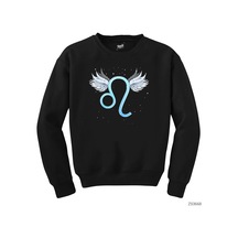Aslan Burcu İkon Siyah Sweatshirt Siyah