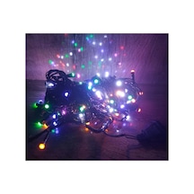 Bay 10m 100 Led Damla Uçlu Led Işık Rgb Işık Siyah Kablo Najmaddin Standart