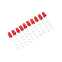 Sanec 5 Mm Kırmızı Led Paketi - 10 Adet