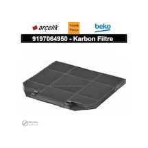 Arçelik Uyumlu P 30 Si (8840931100) Davlumbaz Karbon Filtre 9197064950 - 454058202