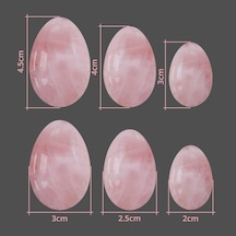 Siyah Obsidiyen Delinmemiş Gül Kuvars Yoni Yumurta Seti Yeşim Yumurta Obsidiyen Kegel Egzersiz Vajinal Kaslar Sıkma Topu Yoni Yumurta Egzersizi 37fv6c Çok Renkli
