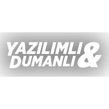 Yazılımlı&dumanlı Araba Sticker 17x17 Cm Beyaz