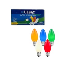 Ulbay C7 Gece Lambası Duy E14 Renkli 7w Çok Renkli