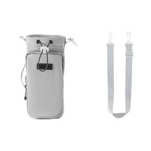 Suntek Su Şişesi Çantası Taşınabilir Tutucu Çanta Kamp Gri