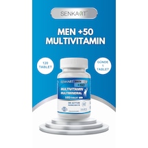 Senkavit Men Erkek Multivitamin Ve Mineral Complex +50 Yaş 120 Tablet