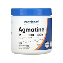Nutricost, Agmatine, Unflavored, 3.5 Oz 100 G Usa.3933
