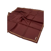 Armine İpek Eşarp 2025 Kış - 9260-81 Bordo Twill Bordo