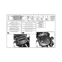 Gıvı E528m Suzukı Dl 650-1000 V-strom 02-11 - Kawasakı Klv 1000 04-10 Arka Çanta Taşıyıcı Tek Renk