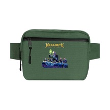 Megadeth Rust İn Peace New Yeşil Bel Çantası