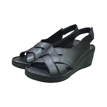 Pierre Cardin Deri Anatomik Kadın Sandalet Ayakkabı 001