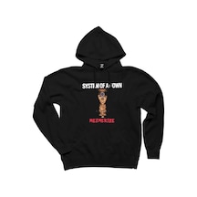 System of a Down Mezmerize Siyah Kapşonlu Sweatshirt Hoodie Siyah