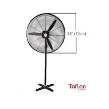 Taflan FL-650-G 26" Sanayi Tipi Ayaklı Vantilatör
