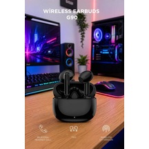 Bluetooth Kulaklık Kulak İçi Kablosuz Kulaklık G90 Siyah