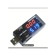 Shenzhen Usb Şarj Cihazı Doktoru Akım Gerilim Şarj Dedektörü Pil Voltmetre Ampermetre Multimetre
