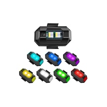 Usb Şarjlı 7 Mod Renk Değiştiren Mini Çakar Lamba Arr1413