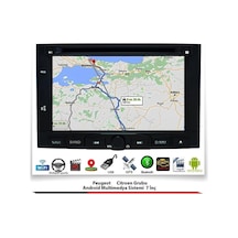 Peugeot 207 Uyumlu Multimedya Navigasyon Gps Kamera Usb Bluetooth