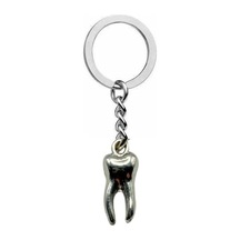 Diş Figürlü Anahtarlık Zamak Metal Unisex Anatomik Ve Alternatif Aksesuar