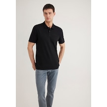 Mavi Erkek Polo Yaka Tişört Siyah 0611837-900 Siyah