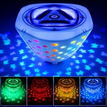 Yüzen Led Havuz Işığı Rgb 5 Renk 5 Mod Ip67 Su Geçirmez