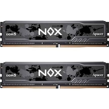 Apacer Nox 32gb 2x16gb 6000mhz Cl38 Ddr5 Gaming Ram Ah5u32g60c622mbaa-2